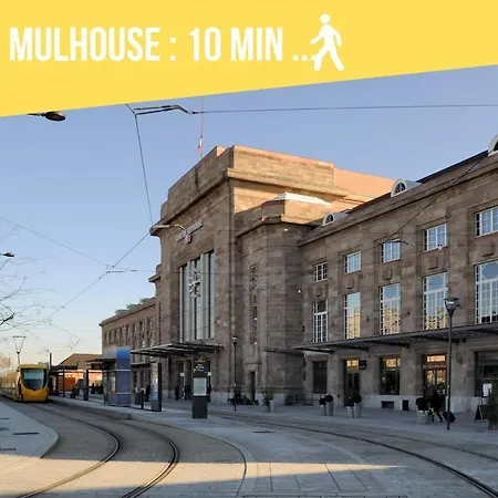 Alma Big Bel Proche Gare Apartamento Mulhouse
