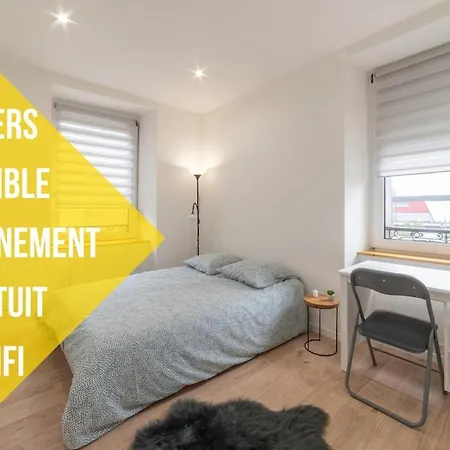 Apartamento Alma Big Bel Proche Gare Mulhouse