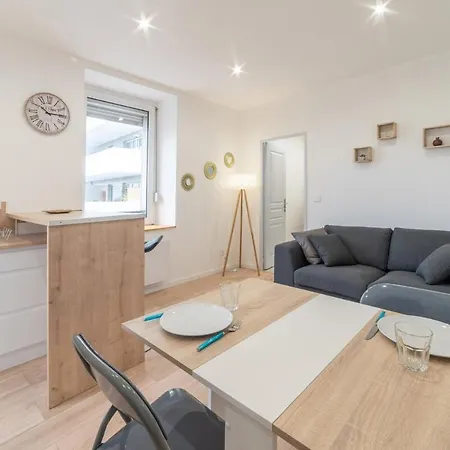 Alma Big Bel Proche Gare Apartman Mulhouse