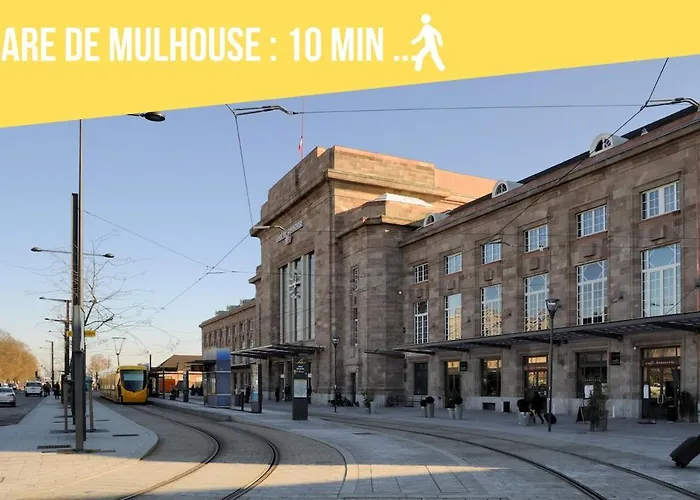 Alma Big Bel Proche Gare Apartamento Mulhouse